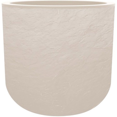 Pot de fleurs Rond 50 cm - EDA - Volcania Up - 67 L - Intérieur/Exté
