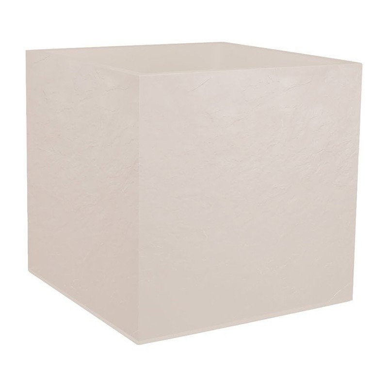 Pot de fleurs Carré 50 cm - EDA - Volcania - 57 L - Intérieur/Extér