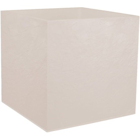 Pot de fleurs Carré 50 cm - EDA - Volcania - 57 L - Intérieur/Extér