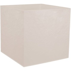 Pot de fleurs Carré 40 cm - EDA - Volcania - 31 L - Intérieur/Extér