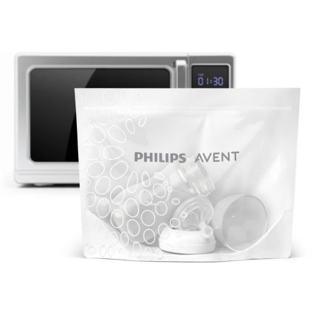 Sachets de stérilisation - PHILIPS AVENT - Micro-ondes - 5 sachets