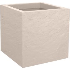 Pot de fleurs Carré 30 cm - EDA - Volcania Up - 21 L - Intérieur/Ext