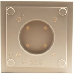 Pot de fleurs Carré 30 cm - EDA - Volcania Up - 21 L - Intérieur/Ext