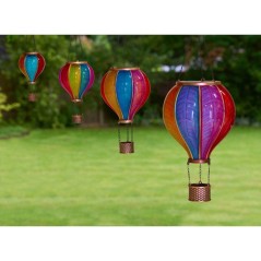 Lanterne solaire - SMART SOLAR - Montgolfiere Rainbow Mini