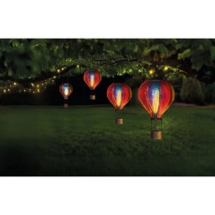Lanterne solaire - SMART SOLAR - Montgolfiere Rainbow Mini