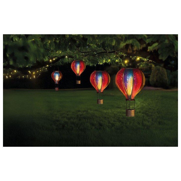 Lanterne solaire - SMART SOLAR - Montgolfiere Rainbow Mini Lanterne solaire - SMART SOLAR - Montgolfiere Rainbow Mini