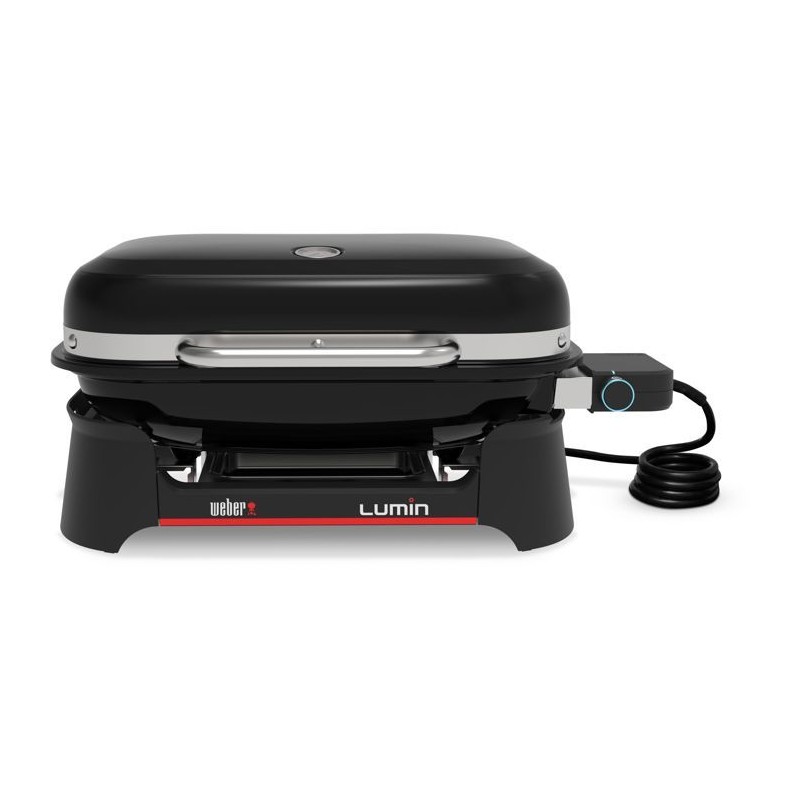 Barbecue + plancha - Électrique - Weber - Lumin - 2,2kW - Acier émai