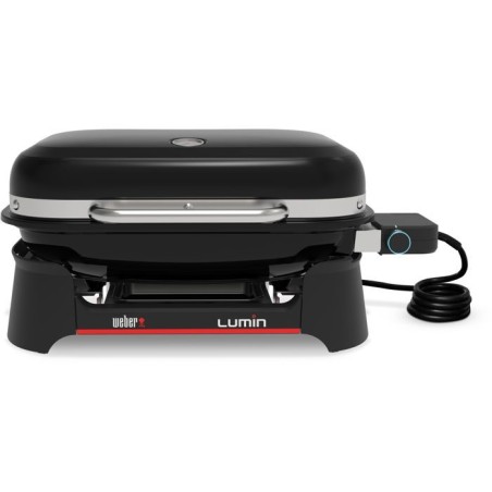Barbecue + plancha - Électrique - Weber - Lumin - 2,2kW - Acier émai