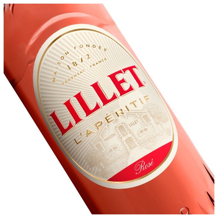 Lillet - Apéritif a base de vin rosé - 17,0 % Vol. - 75cl