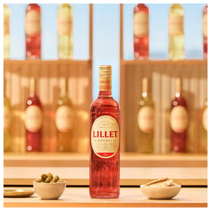 Lillet - Apéritif a base de vin rosé - 17,0 % Vol. - 75cl