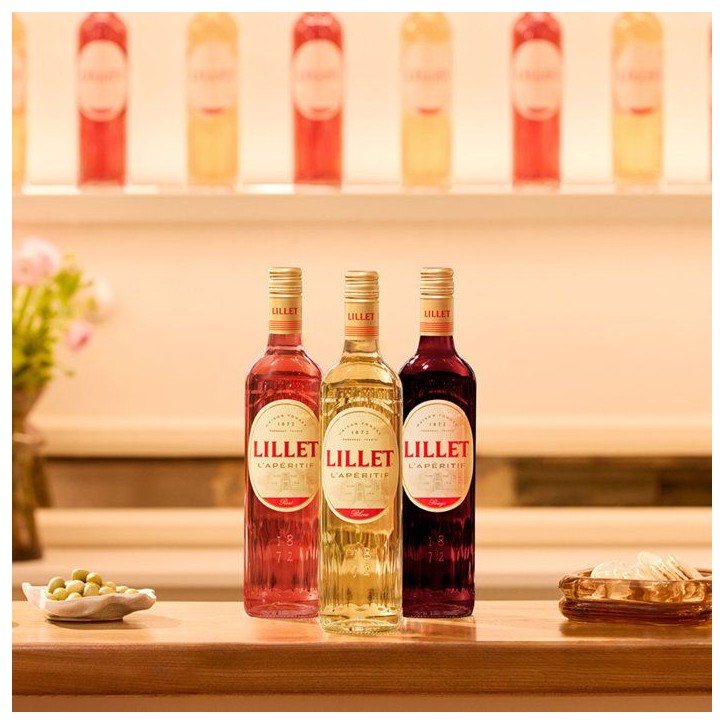 Lillet - Apéritif a base de vin rosé - 17,0 % Vol. - 75cl