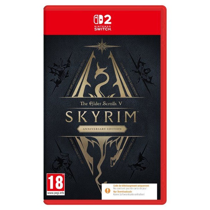 The Elder Scrolls V: Skyrim - Anniversary Edition • Jeu Nintendo Switch 2 The Elder Scrolls V: Skyrim - Anniversary Edition • Jeu Nintendo Switch 2