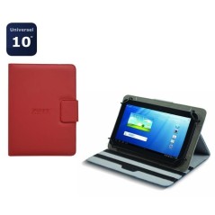 Housse Coque Etui pour Tablette universel 10' Rouge - MASCAR - PORT DE
