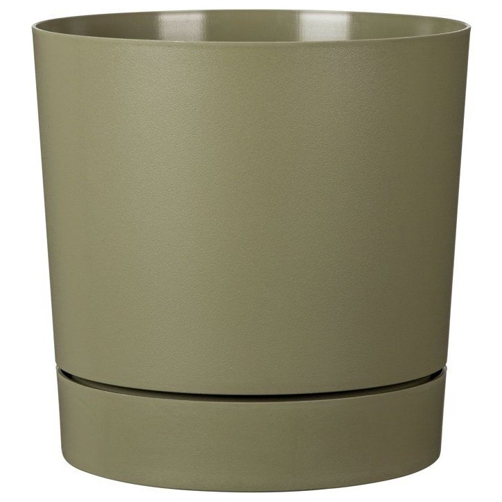 Pot de fleurs avec réserve rond - GARDEN ID - Plano - Ø 47 - 43 L - H 46 cm - Vert mousse Pot de fleurs avec réserve rond - GARDEN ID - Plano - Ø 47 - 43 L - H 46 cm - Vert mousse