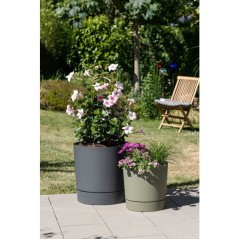 Pot de fleurs avec réserve rond - GARDEN ID - Plano - Ø 47 - 43 L -