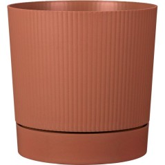 Pot de fleurs avec réserve rond - GARDEN ID - Lino - Ø 29 - 14 L - H