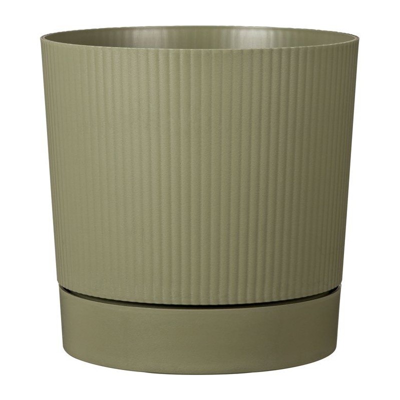 Pot de fleurs avec réserve rond - GARDEN ID - Lino - Ø 39 - 32 L - H
