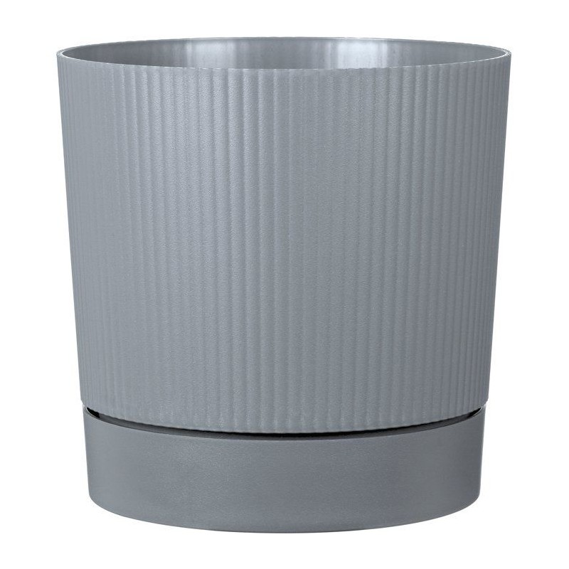 Pot de fleurs avec réserve rond - GARDEN ID - Lino - Ø 39 - 32 L - H