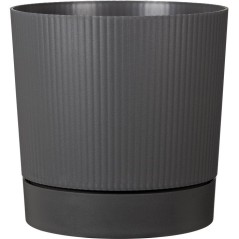 Pot de fleurs avec réserve rond - GARDEN ID - Lino - Ø 47 - 43 L - H