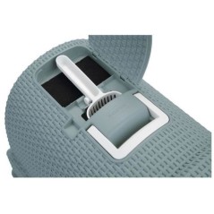 CURVER Bac a litiere pour chats - Bleu gris - Pour chat - 51 x 38,5 x