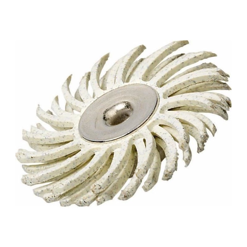Brosse abrasive de précision DREMEL S472 - Diametre 25mm - Grain 120