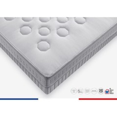 Ensemble matelas sommier 180 x 190 (Sommier 2x90) SIMMONS Hauteur 23 c