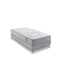 Ensemble matelas sommier 90 x 200 SIMMONS Hauteur 25 cm - Ressorts ensachés Sensoft - Fabriqué en France - SW3