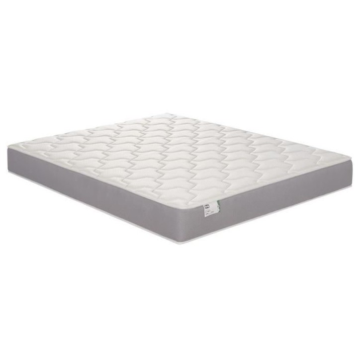 Matelas 140 x 190 SIMMONS - Hauteur 22 cm - Ressorts ensachés - Suspension FullSpring - No Flip - Fabriqué en France - R-SW1