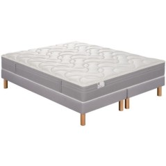 Ensemble matelas sommier 160 x 200 SIMMONS cm (Sommier 2x80) Hauteur 2