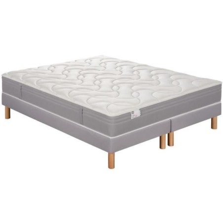 Ensemble matelas sommier 160 x 200 SIMMONS cm (Sommier 2x80) Hauteur 2