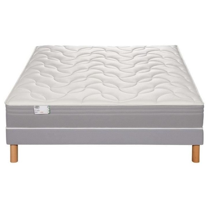 Ensemble matelas sommier 90 x 190 SIMMONS Hauteur 26 cm - Ressorts ensachés Fullspring - Fabriqué en France - R-SW3 Ensemble matelas sommier 90 x 190 SIMMONS Hauteur 26 cm - Ressorts ensachés Fullspring - Fabriqué en France - R-SW3
