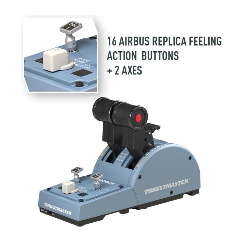 THRUSTMASTER - Joystick - TCA Quadrant Airbus Edition