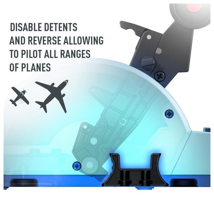 THRUSTMASTER - Joystick - TCA Quadrant Airbus Edition