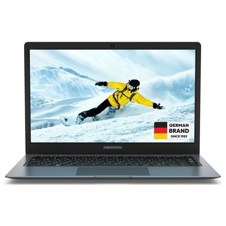 PC portable - MEDION – AKOYA E14223 MD62560 - 14 FHD - Intel Celeron N4120 - RAM 4 Go - eMMC 128Go - Windows 11 Home S AZERTY PC portable - MEDION – AKOYA E14223 MD62560 - 14 FHD - Intel Celeron N4120 - RAM 4 Go - eMMC 128Go - Windows 11 Home S AZERTY