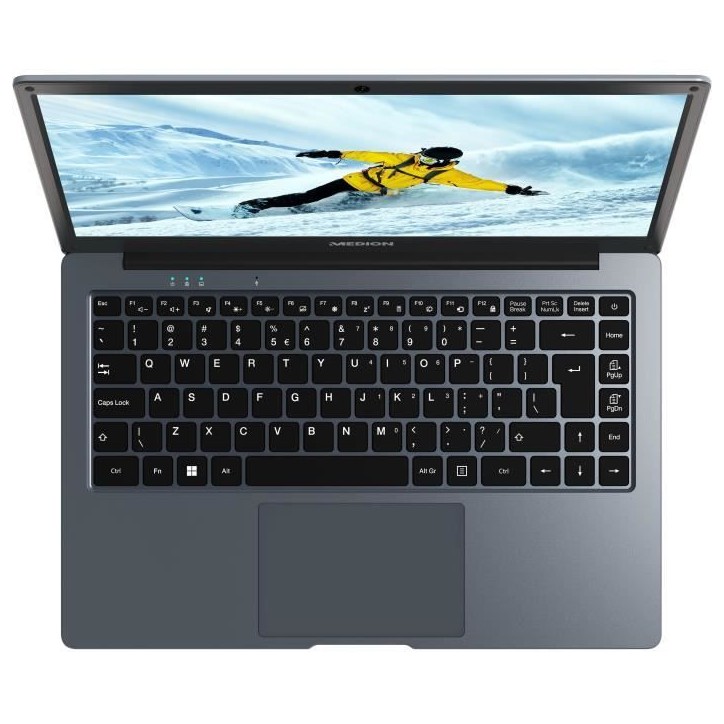 PC portable - MEDION – AKOYA E14223 MD62560 - 14 FHD - Intel Celeron N4120 - RAM 4 Go - eMMC 128Go - Windows 11 Home S AZERTY PC portable - MEDION – AKOYA E14223 MD62560 - 14 FHD - Intel Celeron N4120 - RAM 4 Go - eMMC 128Go - Windows 11 Home S AZERTY