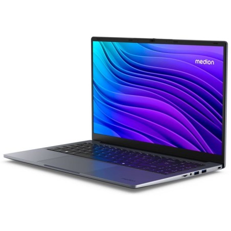 PC Portable MEDION Akoya E15223 MD600044 - Win 11 - 15 FHD IPS - Intel Celeron N100 - RAM 8Go - 128Go UFS - AZERTY