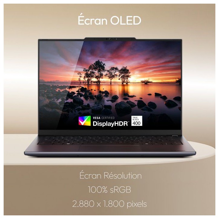 PC Portable MEDION Signium 14 S1 | Sans Windows - 14 2,8K OLED 120Hz - Intel Core 5-120U - RAM 16Go - Stockage 512 Go SSD - AZER PC Portable MEDION Signium 14 S1 | Sans Windows - 14 2,8K OLED 120Hz - Intel Core 5-120U - RAM 16Go - Stockage 512 Go SSD - AZER