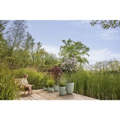 Pot de fleur rond - ELHO - Sereh Rond 60 - 110 L - Ø 59 x H 51 cm - V