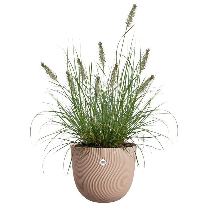 Pot de fleur rond - ELHO - Sereh Rond 60 - 110 L - Ø 59 x H 51 cm - Marron - Intérieur/extérieur Pot de fleur rond - ELHO - Sereh Rond 60 - 110 L - Ø 59 x H 51 cm - Marron - Intérieur/extérieur