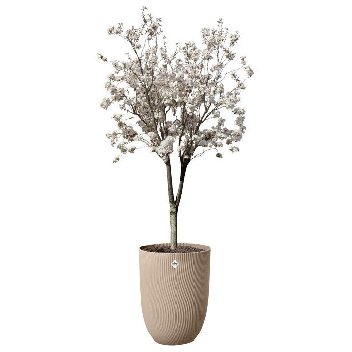 Pot de fleur haut - ELHO - Sereh Haut 40 - 50 L - Ø 39 x H 53 cm - Marron - Balcon/intérieur/extérieur Pot de fleur haut - ELHO - Sereh Haut 40 - 50 L - Ø 39 x H 53 cm - Marron - Balcon/intérieur/extérieur
