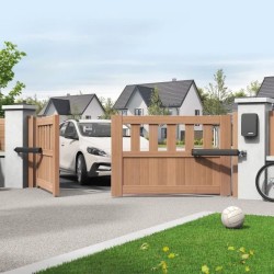 Motorisation de portail battant a vérins - AVIDSEN - Teha 411 - 24 V