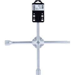 Clé en croix renforcé - PRECISION STEEL - Douilles 17, 19, 21 mm