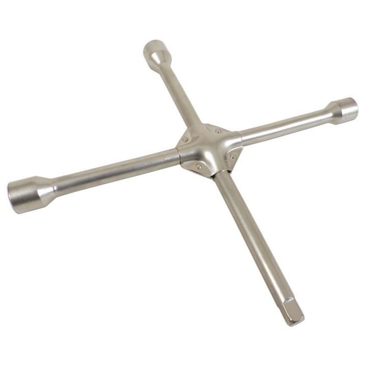 Clé en croix renforcé - PRECISION STEEL - Douilles 17, 19, 21 mm Clé en croix renforcé - PRECISION STEEL - Douilles 17, 19, 21 mm