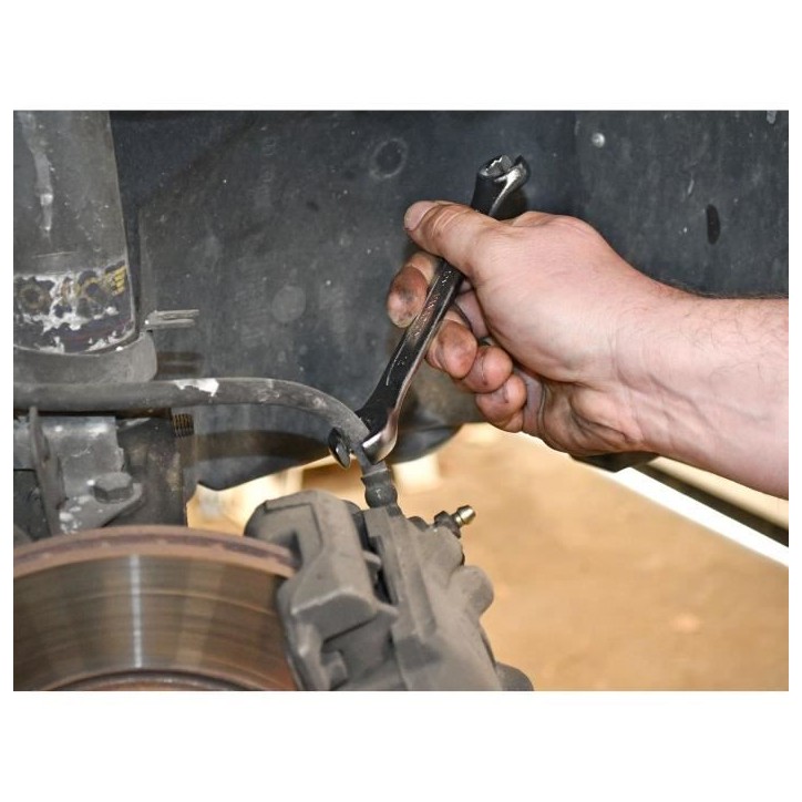 9 Clés mixtes a tetes polygonales inclinées - PRECISION STEEL 9 Clés mixtes a tetes polygonales inclinées - PRECISION STEEL