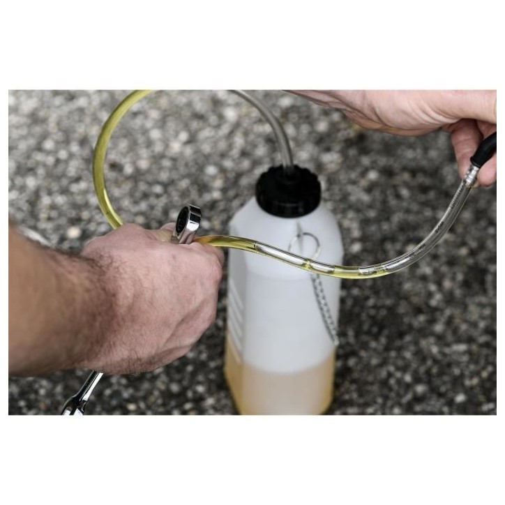 Purgeur frein avec bocal - PRECISION STEEL