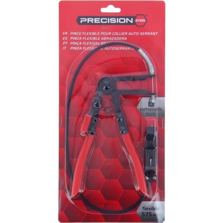 Pince flexible pour collier auto-serrant de durite - PRECISION STEEL
