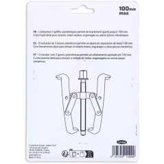 Extracteur 3 griffes 100 mm pour roulement - PRECISION STEEL - Pignon