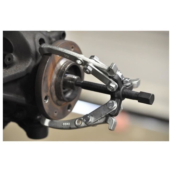 Extracteur 3 griffes 75 mm pour roulement - PRECISION STEEL - Pignon - Volant moteur Extracteur 3 griffes 75 mm pour roulement - PRECISION STEEL - Pignon - Volant moteur