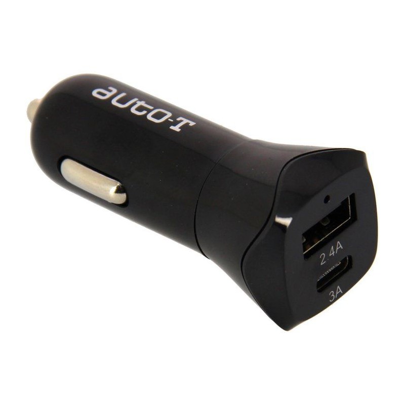 Prise - AUTO T - 540128 - 12/24 V - USB - USB-C