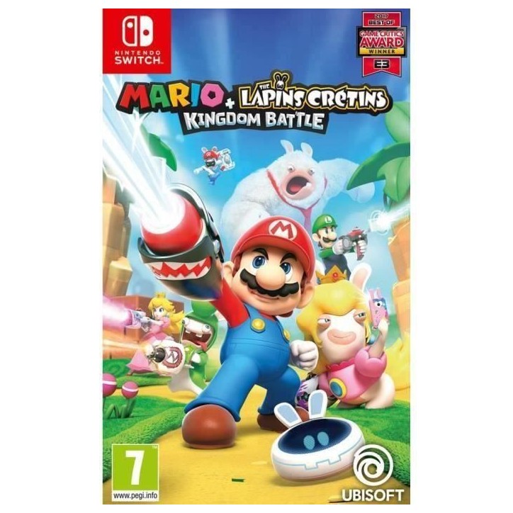 Mario + The Lapins Crétins Kingdom Battle Jeu Switch